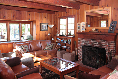 click to view larger image A beautiful Tudor Revival living room. Martinez CA.